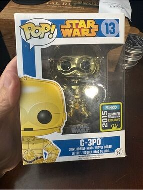 Funko Pop! Star Wars C-3PO bobblehead #13 - Gold Chrome